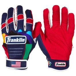 Franklin CPX Pro WBC USA Adult Batting Gloves