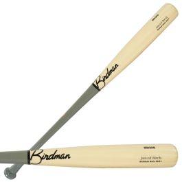 Birdman Bats BD356 Juiced Maple Wood Baseball Bat: BD356-GREY/WHITE