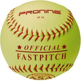 4711 Dozen Pro Nine Fastpitch Softballs 11"